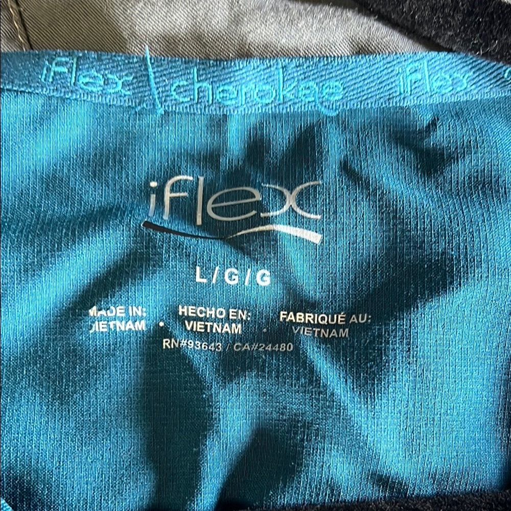 Cherokee iFlex Women's Top - Blue